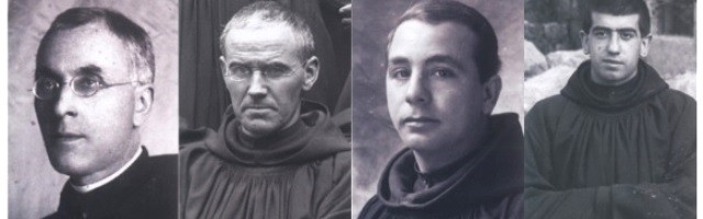 José Antón, Antolín Pablos, Rafael Alcocer y Luis Vidaurrázaga, mártires de Silos del Priorato de Montserrat en Madrid