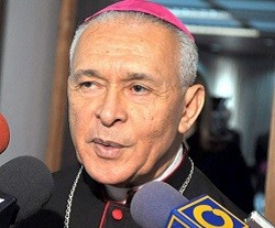 Monseñor Diego Padrón, presidente de la Conferencia Episcopal de Venezuela