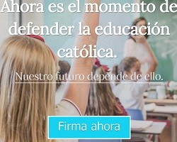 La fundación que creó el colegio Juan Pablo II lanza un manifiesto en defensa de la escuela católica