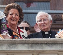 El cardenal Cañizares destaca la fe de Rita Barberá, «cristiana de una pieza», y su amor a la Virgen