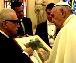 Scorsese ha regalado a Francisco unos cuadros de la Virgen de Nagasaki, devoción del siglo XVII