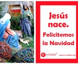Jesús Nace - Felicitemos la Navidad - la propuesta de 2.300 carteles en Barcelona