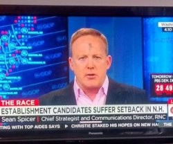Sean Spicer apareció en la CNN con ceniza en Miércoles de Ceniza, sin vergüenza de su fe