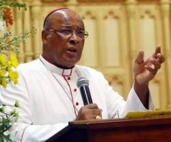 El cardenal Wilfrid Napier es arzobispo de Durban, en Sudáfrica