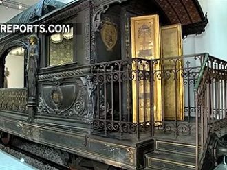 Una visita al tren privado de Pío IX