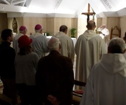 El Papa Francisco en las misas matinales de la Casa Santa Marta