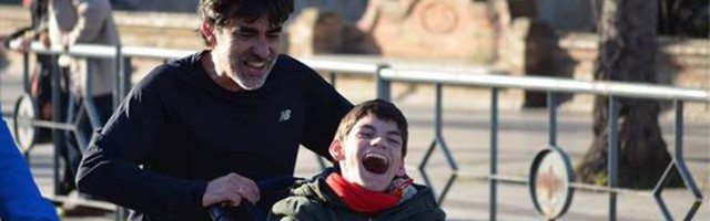 Sevilla, Madrid, Nueva York… seis maratones corridos por José Manuel y su hijo con discapacidad