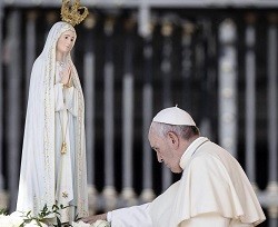 El Papa Francisco llegará el 12 de mayo a Fátima