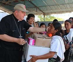 El arzobispo peruano explicó las peticiones que le realizaron los habitantes de esta zona