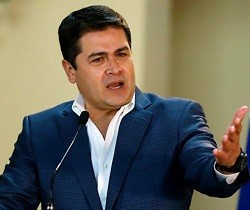 Juan Orlando pertenece al Partido Nacional de Honduras