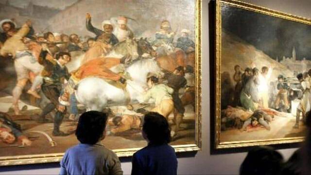La carga de los mamelucos, de Goya.