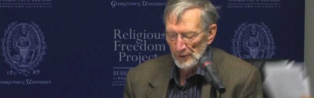 Alvin Plantinga, filósofo cristiano norteamericano galardonado con el Premio Templeton