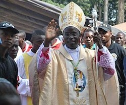 En apenas año y medio como obispo de Porto-Novo, monseñor Gonsallo ha ordenado 17 sacerdotes.
