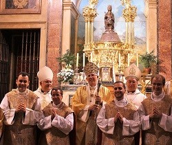 Los cuatro nuevos sacerdotes recibieron la ordenación el pasado 2 de julio