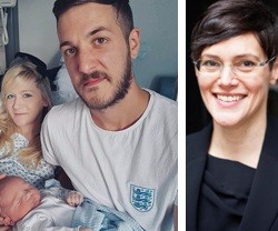 Victoria Butler-Cole es activista pro-eutanasia y los papás de Charlie quieren proteger a su bebé