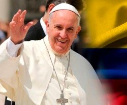 El Papa Francisco llega a Colombia el 6 de septiembre