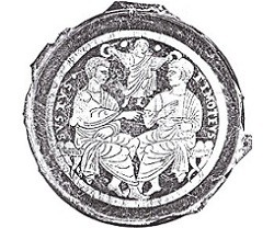 San Timoteo y San Sixto II, coronados.