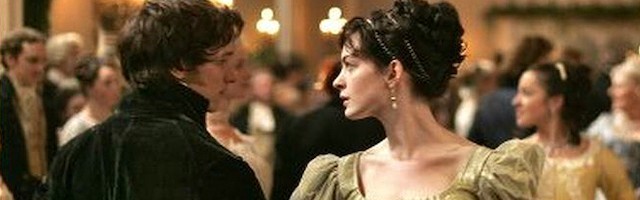 Anne Hathaway y James McAvoy en La joven Jane Austen (2007), de Julian Jarrold.