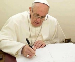 El Papa firmó el Motu Proprio el pasado 8 de septiembre, festividad de la Natividad de María