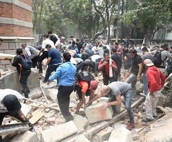 Más de 200 muertos y 700  heridos en el terremoto en México: el Papa nos pide rezar por las víctimas