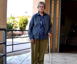Andrea Alfageme, de 79 años, con la rodilla operada, se vuelve de misionera a Bolivia en noviembre