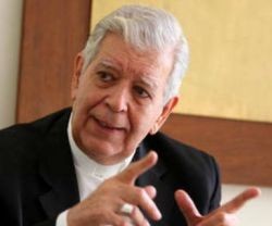 El cardenal Jorge Urosa confirma que Venezuela está cada vez peor y más desabastecida