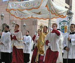 Procesión del Corpus Christi en Charlotte (Carolina del Norte, Estados Unidos). Foto: Wikipedia.