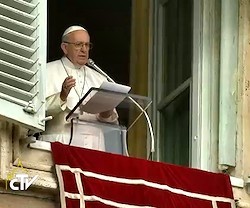 El Papa quiso recordar especialmente a las religiosas secuestradas en Nigeria