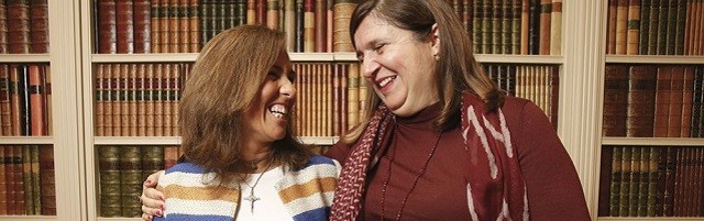 Las viudas de Chema Postigo y Rafa Lozano hablan juntas de fe, sufrimiento y hasta de «milagros»
