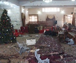 Al menos 9 muertos y 30 heridos en un atentado terrorista contra una iglesia cristiana en Pakistán