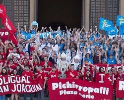 Más de 2.500 universitarios chilenos preparan la visita del Papa evangelizando por todo el país