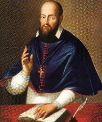 San Fracisco de Sales, obispo y doctor de la Iglesia.