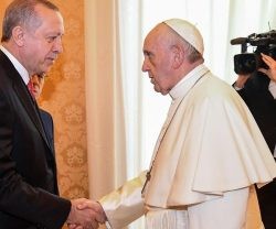 El Papa Francisco recibe al presidente turco Erdogan