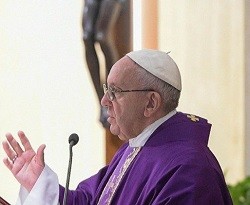 El Papa Francisco habló del juicio de Dios y el de los hombres durante su homilía en la Casa Santa Marta