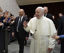 El Papa Francisco ha hablado este miércoles sobre la Oración Eucarística
