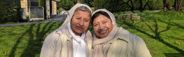 Matilde y Consuelo, marianitas ecuatorianas, misioneras en Kenia, de visita animadora por el País Vasco