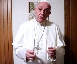Mensaje del Papa Francisco por vídeo a los religiosos españoles