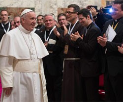 Misioneros de la misericordia con el Papa