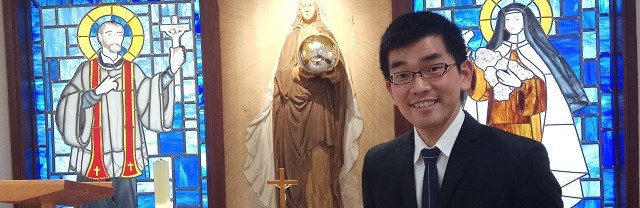 De familia japonesa atea, en un libro de Historia descubrió la Iglesia, se bautizó y es seminarista