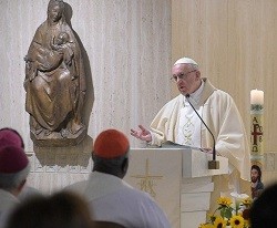 Amor, servicio y humildad: el Papa habla de estas tres palabras que dan fundamento a la Iglesia