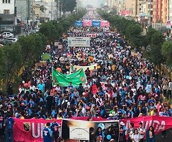 Una multitud de más de 800.000 personas marcha a favor de la vida por las calles de Lima