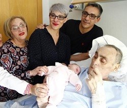 Frente a la eutanasia, los cuidados paliativos: Benjamín, y su estoica lucha para conocer a su nieta