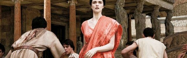 Un fotograma de Ágora, la película de Amenábar sobre Hipatia... que en la vida real tendría unos 60 años