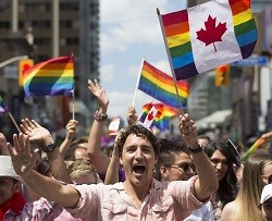 Trudeau es un entusiasta de la ideología de género y de los grupos LGTB