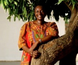 La hermana Makenga se hizo misionera por el ejemplo de las religiosas en su pueblo del Congo