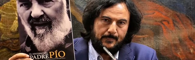 José María Zavala dirige una película sobre el Padre Pío con aire de «thriller» e imágenes inéditas