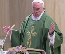 El Papa Francisco centró su homilía en el perdón y el amor al enemigo / Vatican Media