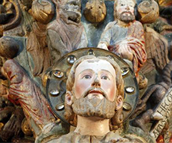 Tras 10 años de restauración el Pórtico de la Gloria de Santiago de Compostela recupera su esplendor