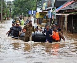 Las inundaciones son las más graves que se están produciendo en Kerala en lo que va de siglo