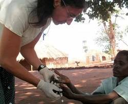 Estrella, 10 años como misionera con los leprosos de Mozambique: «Es impresionante como Dios empuja»